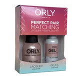 ORLY Set Perfect Pair LAK + GELOVÝ LAK na nehty Gel FX Silken Quartz Velvet Dream