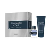 ABERCROMBIE & FITCH 100% Passion darčekový set pre mužov so sprchovým gélom 2 v 1    