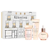 KÉRASTASE Gloss Absolu darčekový Trio oil set pre hydratáciu a lesk vlasov so sklonom ku krepovateniu
