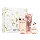 KÉRASTASE Gloss Absolu Vianočný darčekový Trio oil set pre hydratáciu a lesk vlasov so sklonom ku krepovateniu