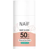 NAIF Ochranná tyčinka na opaľovanie SPF 50 pre deti a bábätká bez parfumácie   36 g