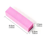 Leštící blok na manikúru a pedikúru   zelená