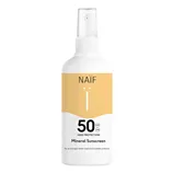 NAIF Ochranný sprej na opaľovanie SPF 50 verzia 2.0 100 ml