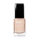 LONDONTOWN kur Nail Veil No.1 spevňujúca tónovaná starostlivosť o nechty marhuľovo ružová 12 ml
