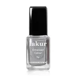 LONDONTOWN lakur Nice & Icy lak na nechty holografická platina 12 ml