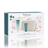 THALGO Beauty set Spiruline Boost pre prevenciu prvých vrások s kozmetickou taštičkou   2 produkty