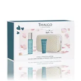 THALGO Beauty Set Hyalu-Procollagene na nápravu všetkých typov vrások s kozmetickou taštičkou   2 produkty