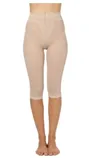 Sveltesse zeštíhlující kalhoty nízký pas tříčtvrteční nohavice tělové L/XL