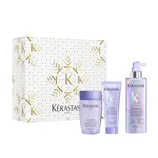 KÉRASTASE Blond Absolu Vianočný darčekový Trio set kozmetiky pre posilnenie a rozjasnenie blond vlasov