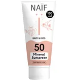 NAIF Ochranný krém na opaľovanie SPF 50 pre deti a bábätká verzia 2.0 100 ml