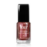 LONDONTOWN kur Shimmering Nail Highlighter Molten lak na nechty rozjasňujúci medený s trblietkami 12 ml