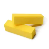 Leštící blok na manikúru a pedikúru   žltá