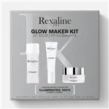 REXALINE Crystal Bright cestovný set na rozjasnenie pleti   3 produkty