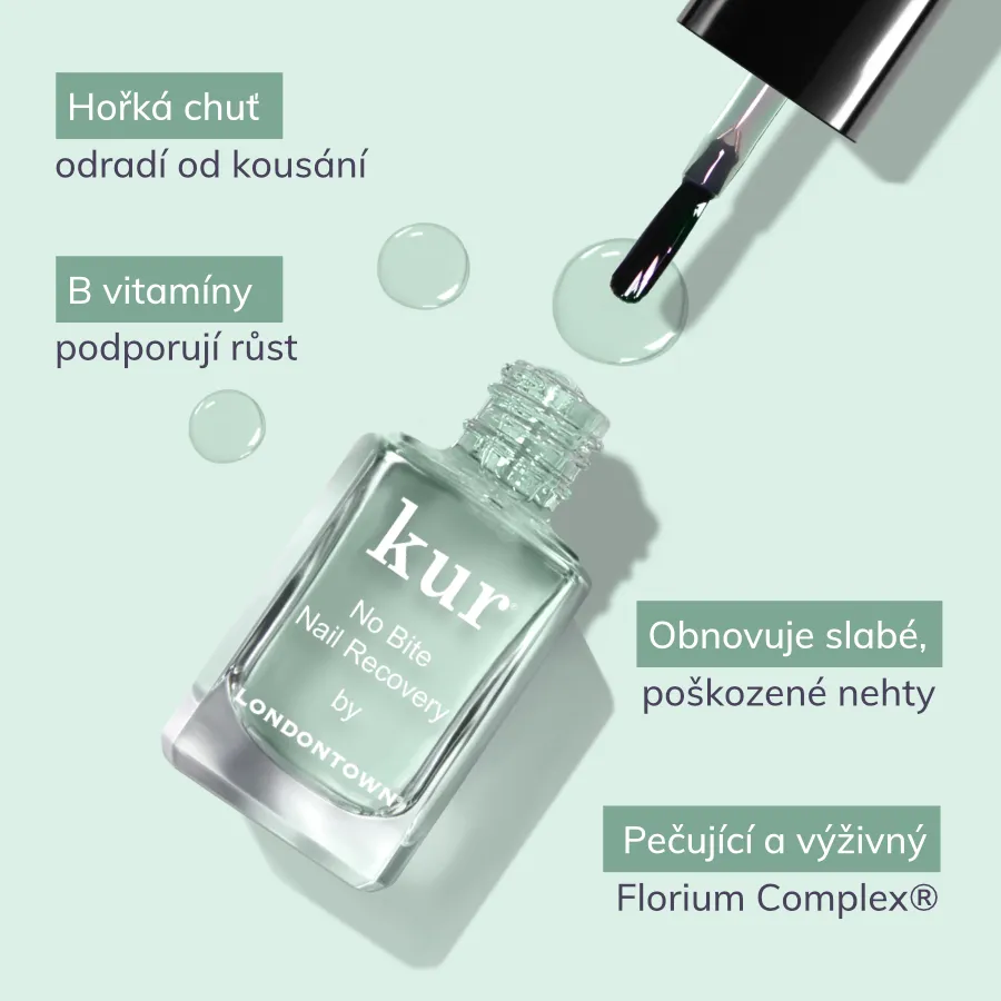 LONDONTOWN kur No Bite Nail Recovery lak proti obhrýzaniu nechtov 12 ml