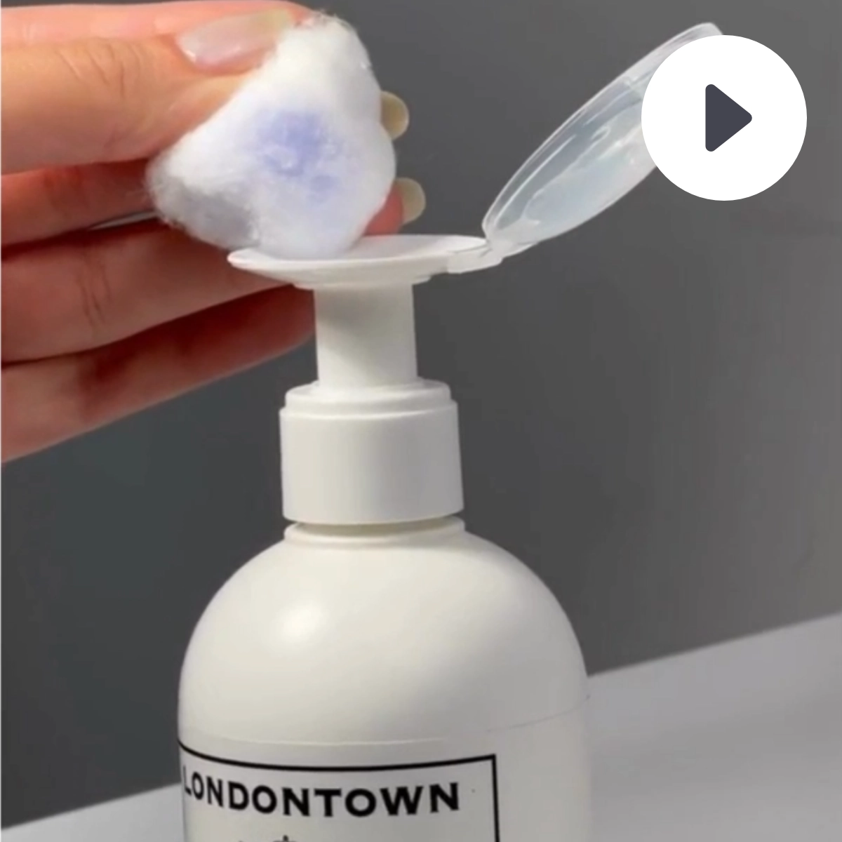 Video LONDONTOWN kur Prep & Remove acetónový odlakovač gelových lakov