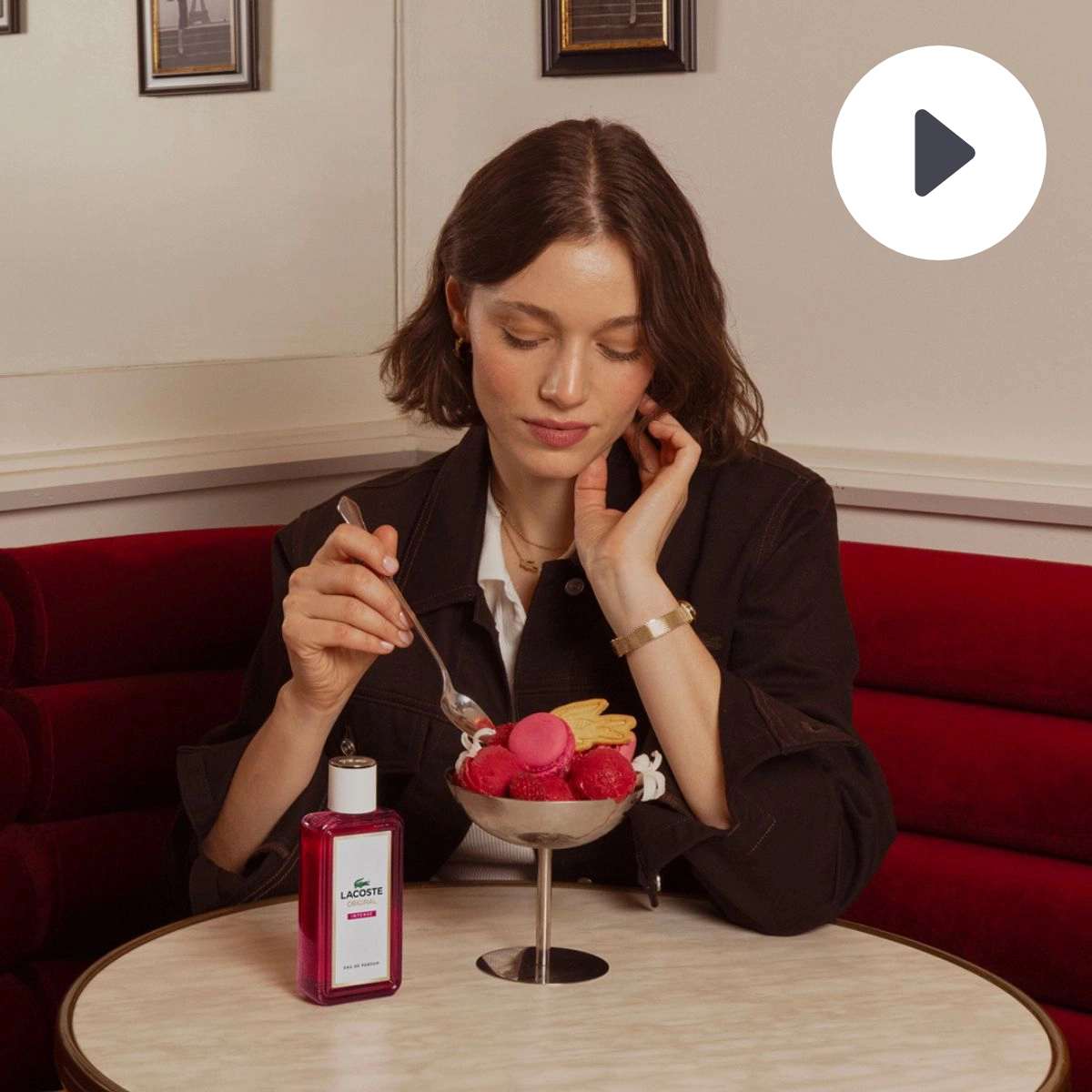 Video LACOSTE Original Femme Intense parfumovaná voda pre ženy