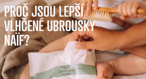 Používate vlhčené obrúsky plnej plastu? Ekologické obrúsky Naif sú 100% biologicky odbúrateľné. Bez parfumácie a plastu. To najlepšie pre vaše deti.